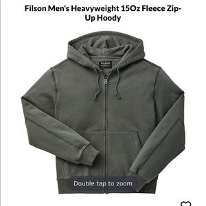Filson Heavyweight 15oz Fleece hoodie NWT